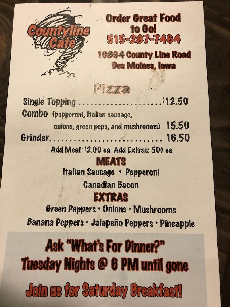 County Line Tap Menu image 4
